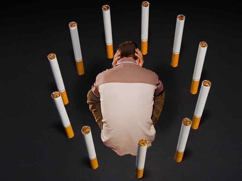 зависимость от сигарет